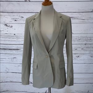 Theory Beige Blazer Size Medium